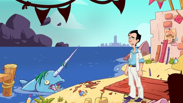 Leisure Suit Larry - Wet Dreams Dry Twice スクリーンショット1